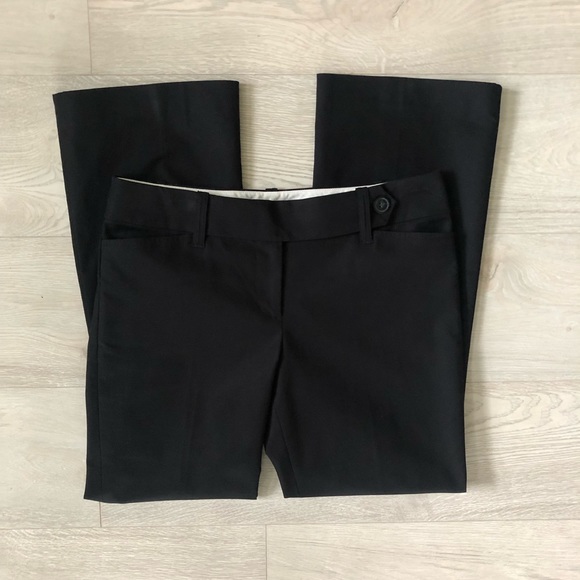Ann Taylor LOFT Marisa Lightweight Black Trousers Dress Pants - Picture 14 of 16